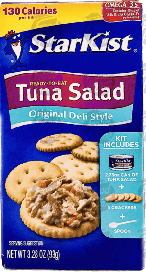 Starkist tuna salad with crackers original deli style 3.28 ounce