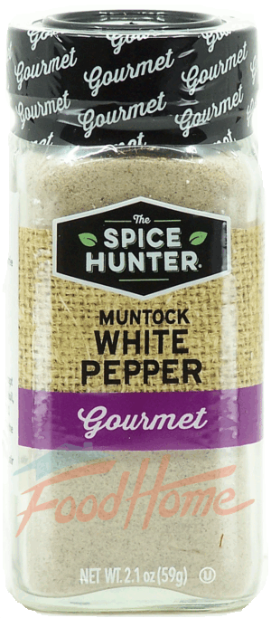 Spice Hunter Gourmet muntock white pepper 2.1 ounce