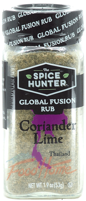 Spice Hunter Global Fusion Rub coriander lime Thailand 1.9 ounce