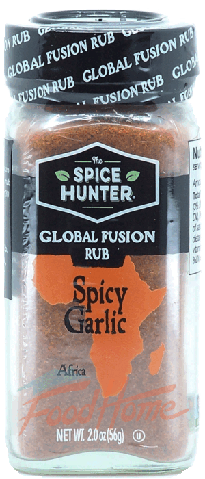 Spice Hunter Global Fusion Rub spicy garlic, Africa 2 ounce