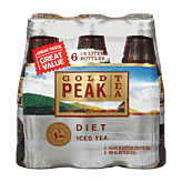Gold Peak diet tea, 1/2-liter plastic bottles 6 pack