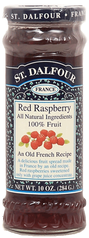 St. Dalfour France red raspberry 100% fruit spread an old french recipe 10 ounce