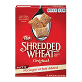 Post shredded wheat original, spoon size 16.4 ounce