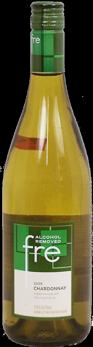 Sutter Home Fre chardonnay grape beverage, alcohol removed 750 milliliter