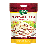 Fresh Gourmet sliced almonds salad topping, unsalted, toasted 3.5 ounce