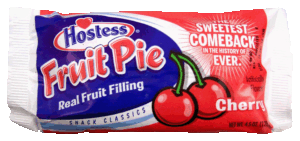 Hostess cherry fruit pie, real fruit filling 4.5 ounce