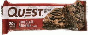 Quest Bar chocolate brownie protein bar, wrapper 2.12 ounce