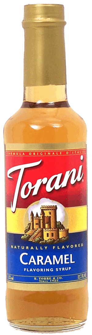 Torani classic caramel flavoring syrup 12.7 fluid ounce