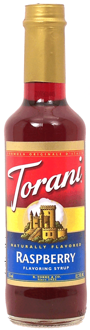 Torani raspberry flavoring syrup 12.7 fluid ounce