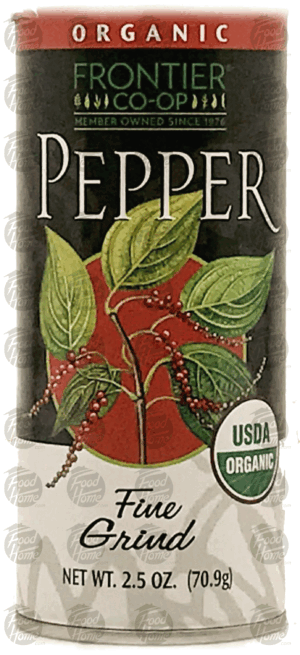 Frontier Co-op organic fine grind pepper 2.5 ounce
