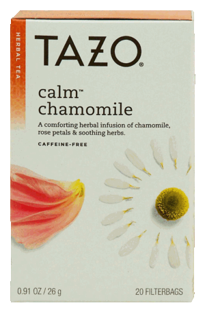 Tazo Tea Bags Calm Herbal Infusion Caffeine Free 20 count