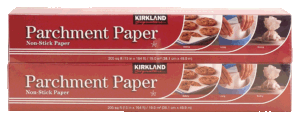 Kirkland Signature parchment paper, non-stick, 205 sq. ft. roll in dispenser box 2 count