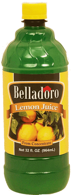 Belladoro lemon juice from concentrate 32 fluid ounce