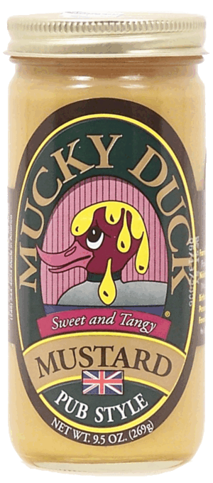 Mucky Duck sweet & tangy pub style mustard 9.5 ounce