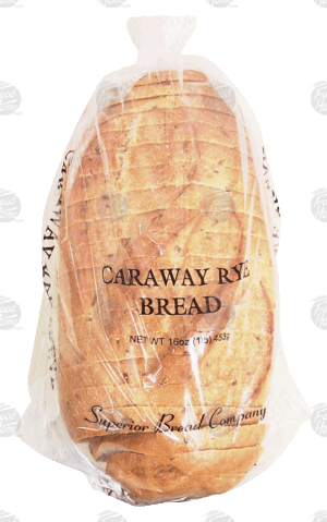 Superior Bread Company caraway rye bread 16 ounce