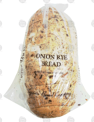 Superior Bread Company onion rye bread 16 ounce