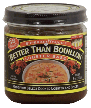 Better Than Bouillon Superior Touch lobster base, made from select cooked lobsters and spices 8 ounce