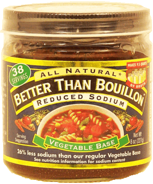 Superior Touch Better Than Bouillon reduced sodium vegetable base, 38 servings, 9.5 quarts 8 ounce