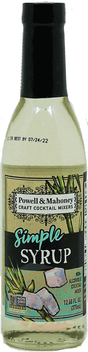 Powell & Mahoney simple syrup 375 milliliter