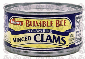 Snow's Clams Minced In Clam Juice 6.5 ounce