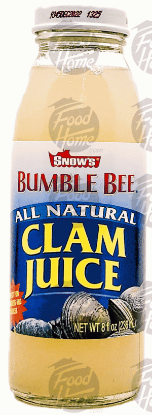 Snow's Clam Juice All Natural 8 fluid ounce